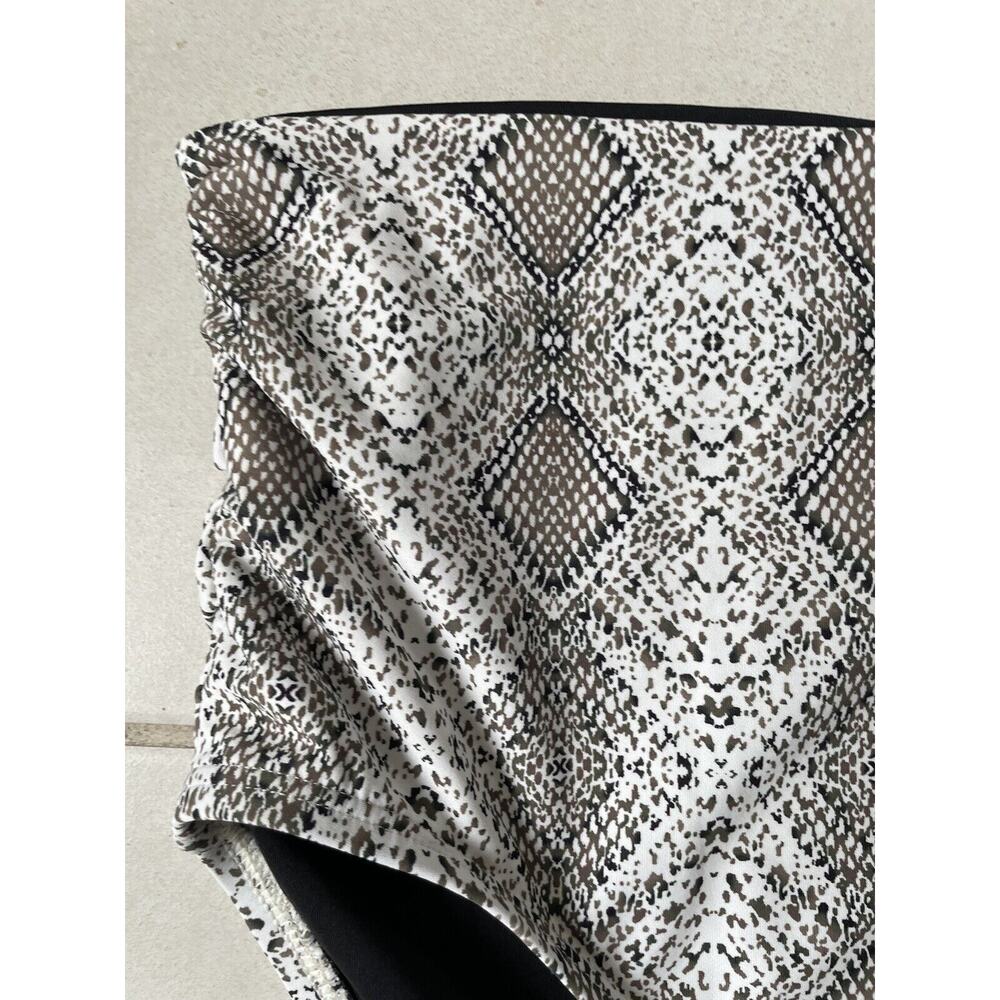 Coco Reef Swim Bikini Bottom High Waist Animal Print Swimwear - Picture 2 of 7